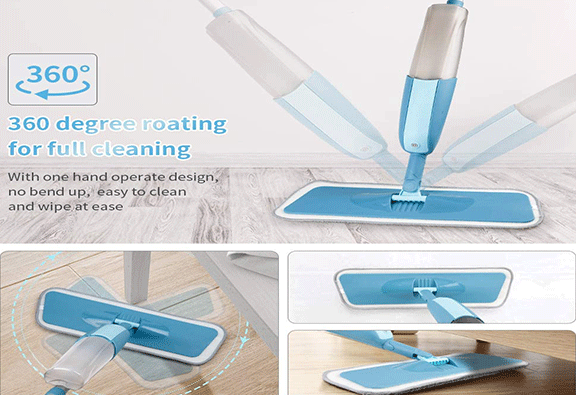 Highlights of SM04 Eco-friendly Spray Mop