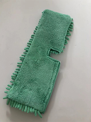 Green microfiber mop pads bulk